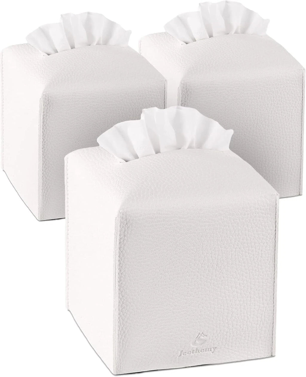 PU Leather Tissue Box Covers – Modern Square Holders for Home, Office & Bathroom | eBay