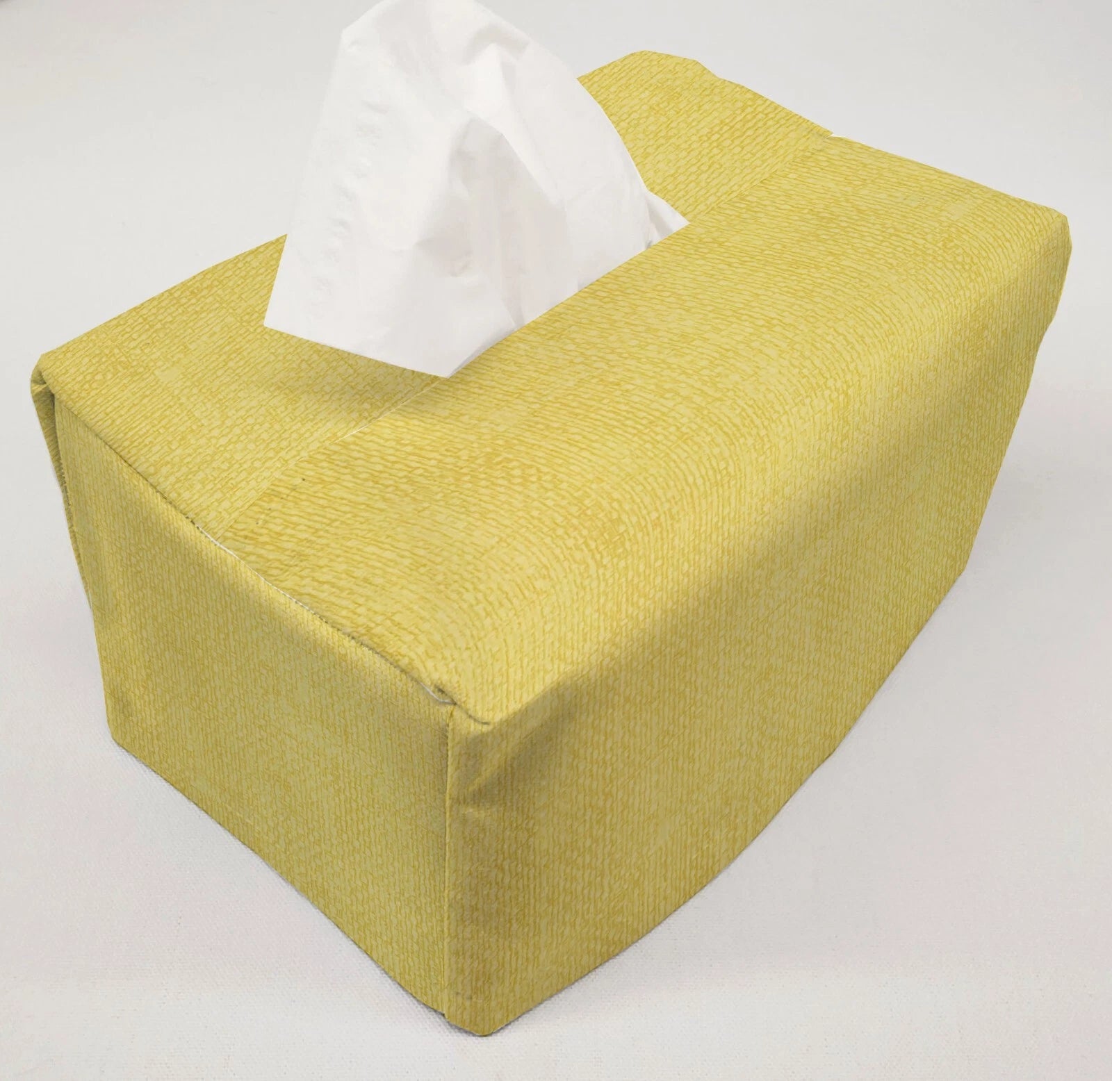 Faux Burlap Tissue Box Cover (8 Colors Available) | eBay