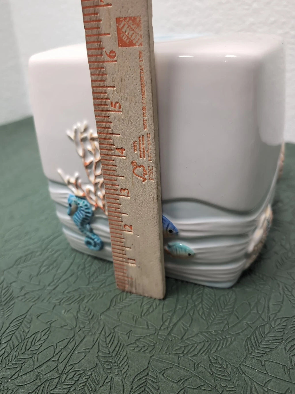 Cynthia Coulter Sea Splash Boutique Tissue Box Cover Hand-Painted Mermaid Rare | eBay