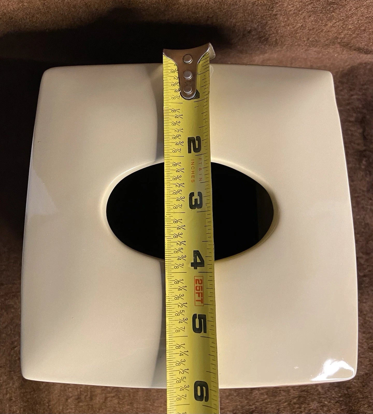 Tommy Bahama Tissue Box Cover Viscaya Orchid Pattern Ceramic Bathroom Vanity *** | eBay