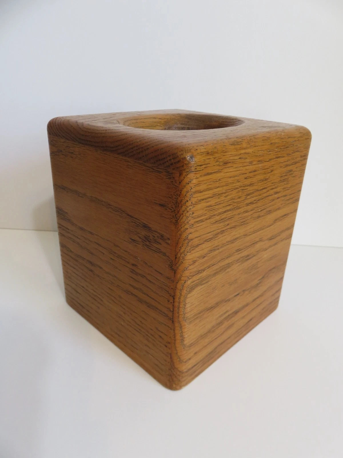 Vintage Wood Tissue Box Square Cover 6" H x 5.25" W | eBay