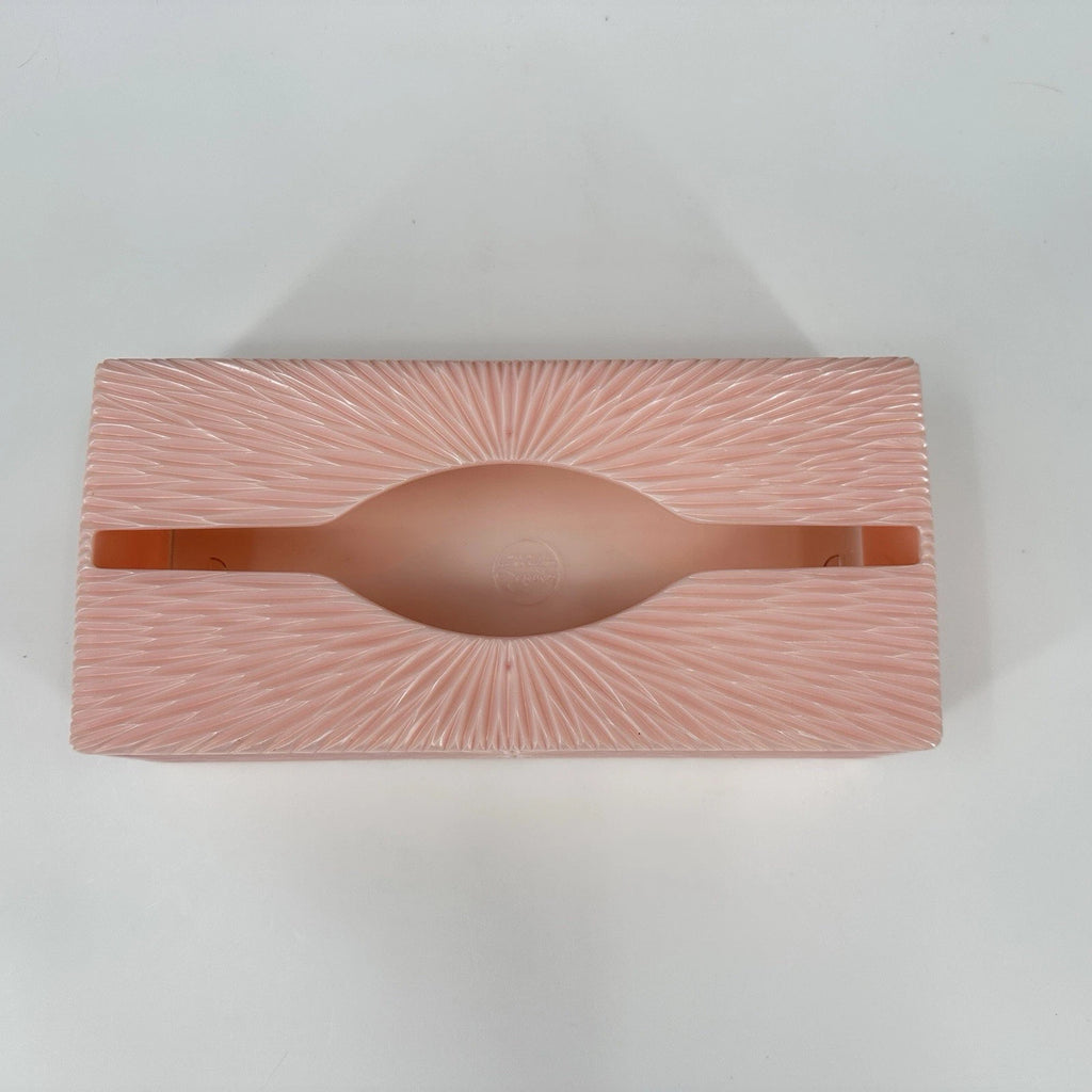Vintage MCM Celebrity Pink Starburst Tissue Box Holder Acrylic Lucite Plastic | eBay
