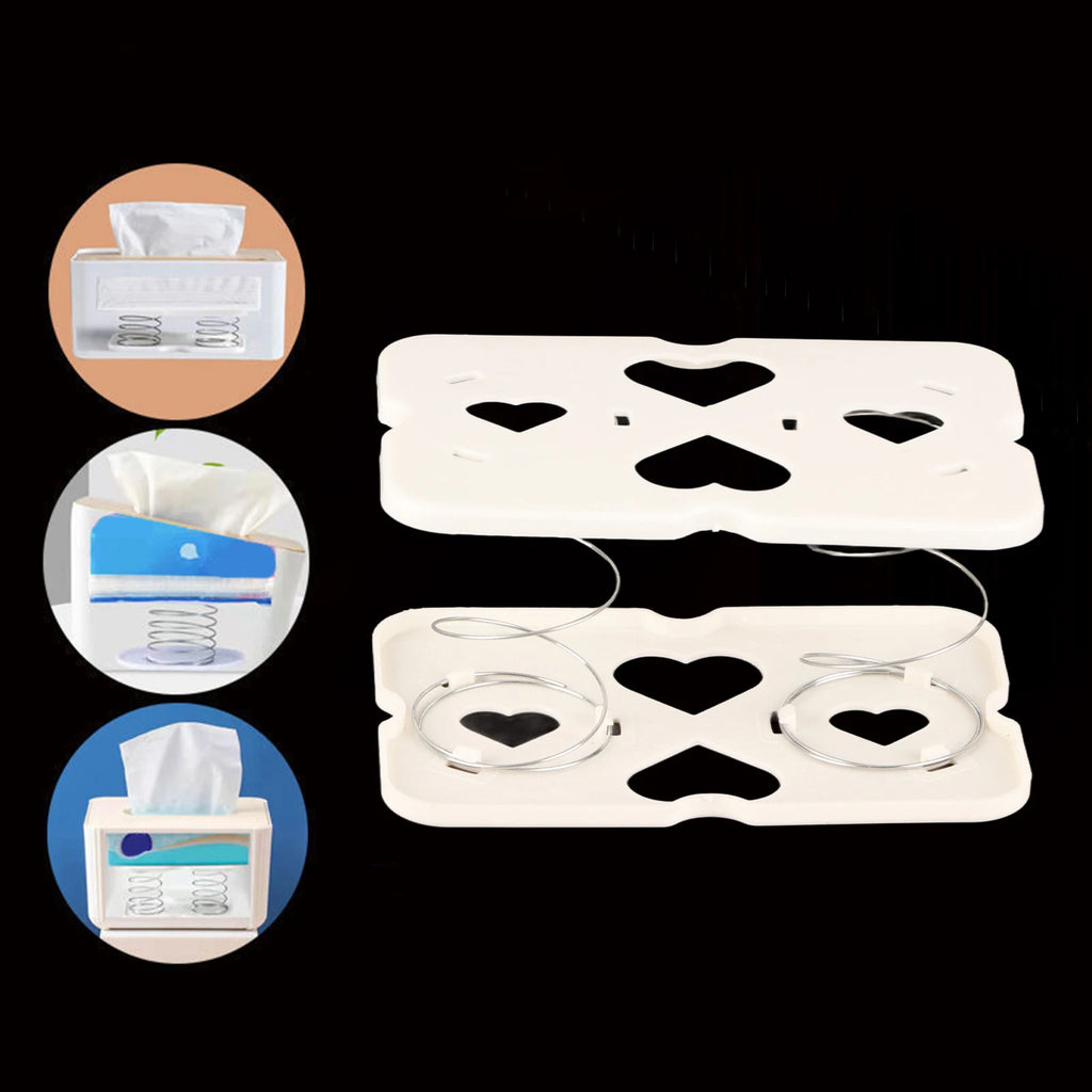 Spring Loaded Tissue Box Holder For Living Room QH1 | eBay