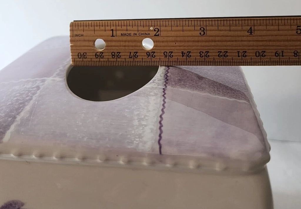 Ceramic Tissue Box Cover Bathroom Kleenex Accessories Facial Tissue Holder | eBay