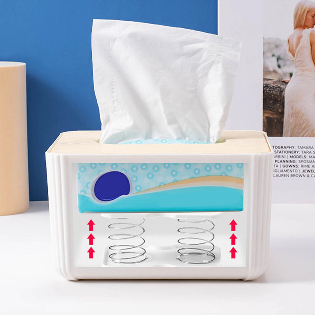 Spring Loaded Tissue Box Holder For Living Room QH1 | eBay