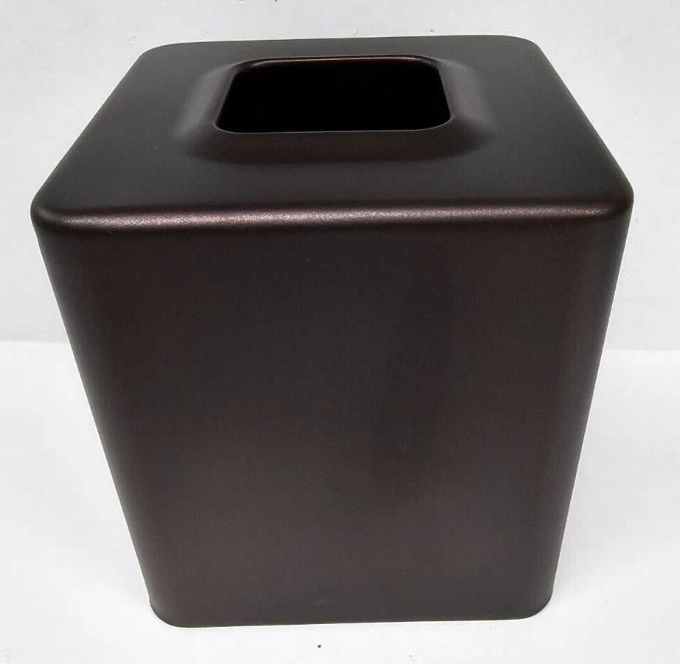 Metal Square Tissue Box Cover for Bathroom - Modern Steel Holder/Dispenser | eBay