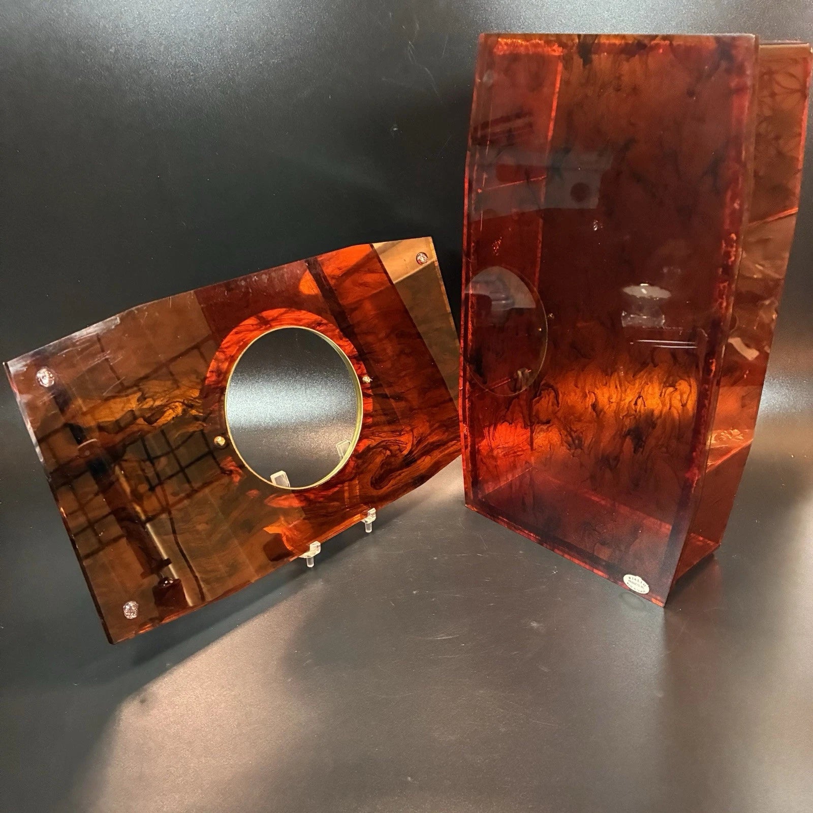 Vintage Rialto Faux Tortoiseshell Lucite Tissue Box Cover Taiwan Mid Century | eBay