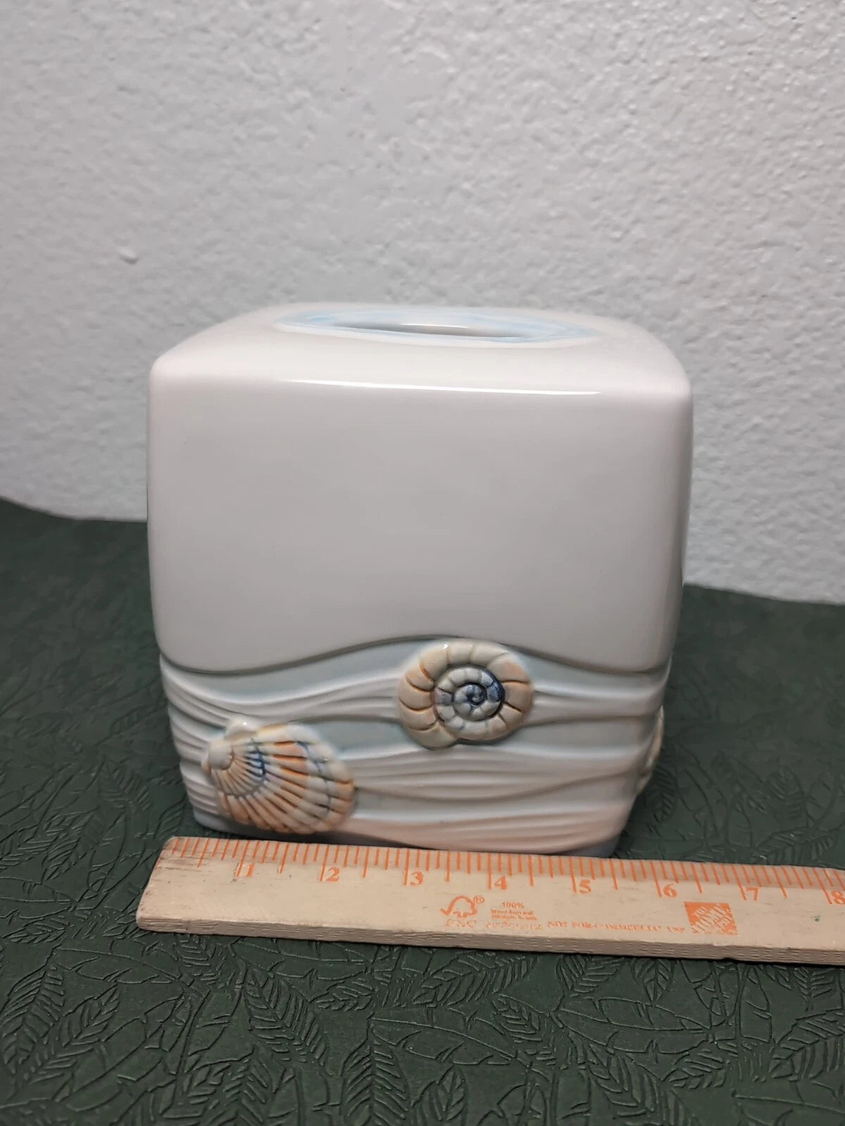 Cynthia Coulter Sea Splash Boutique Tissue Box Cover Hand-Painted Mermaid Rare | eBay