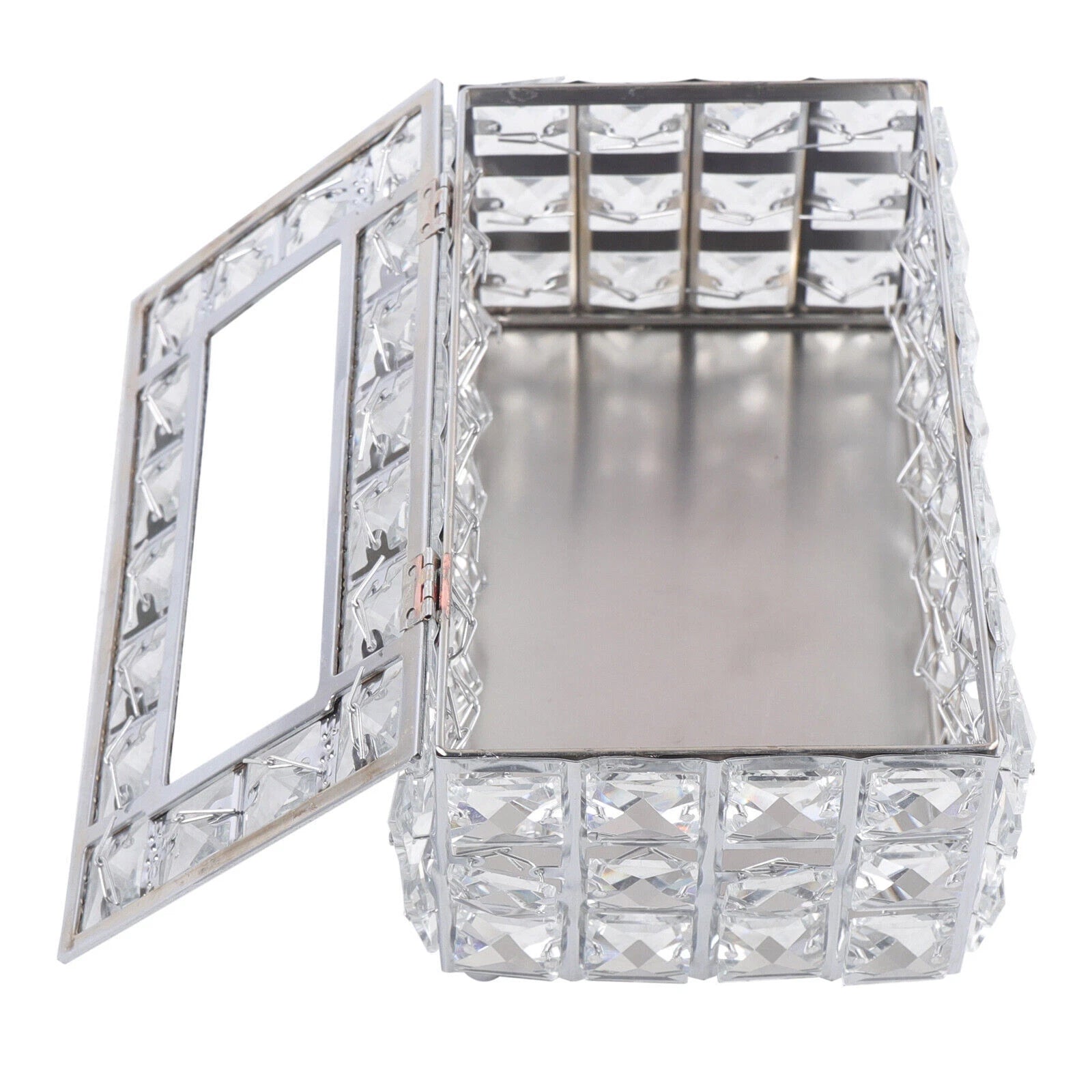 Rhinestone Rectangular Crystal Tissue Box Napkin Case Paper Tissue Holder Box US | eBay