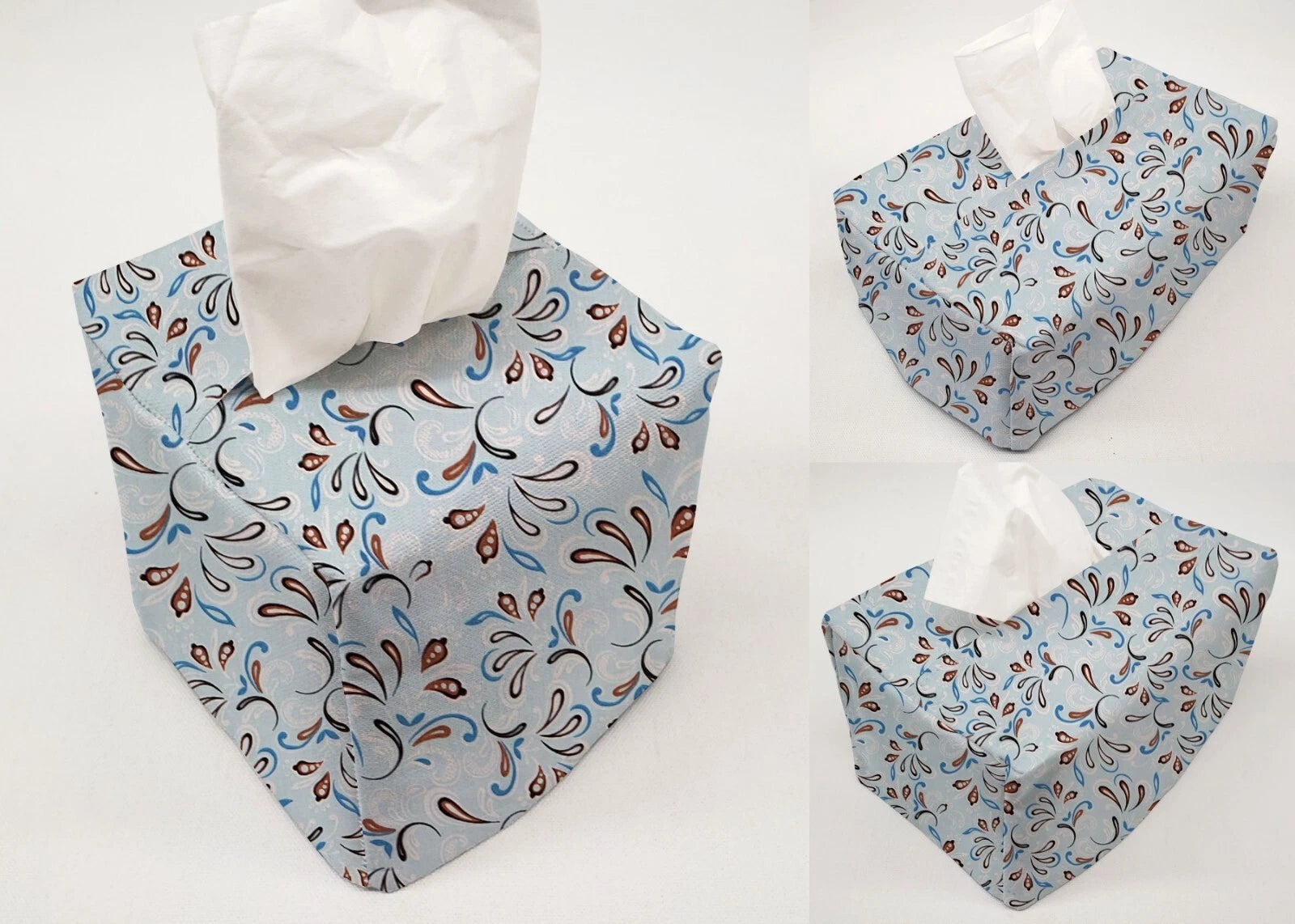 Paisley Tissue Box Cover (4 Colors Available) | eBay