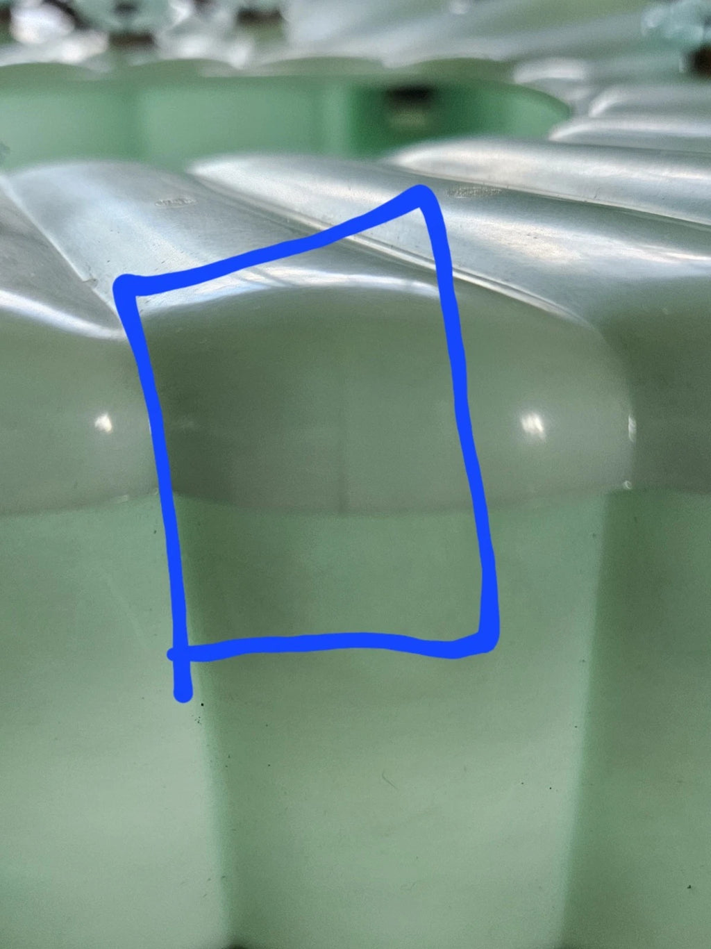 Vtg 60s Menda Co. Tissue Box Holder Cover Rectangle Mint Foam Green Floral Photo | eBay