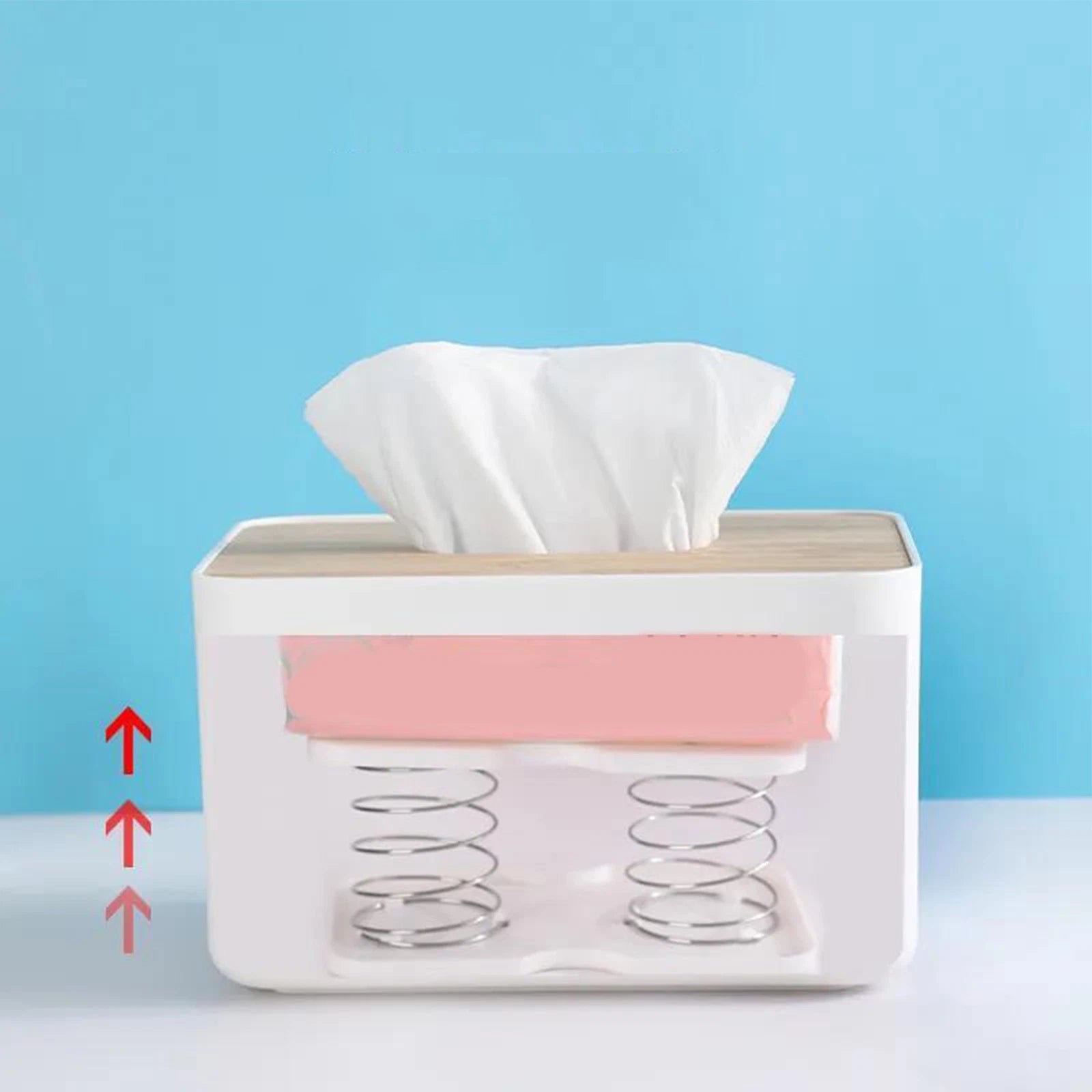 Spring Loaded Tissue Box Holder For Living Room QH1 | eBay