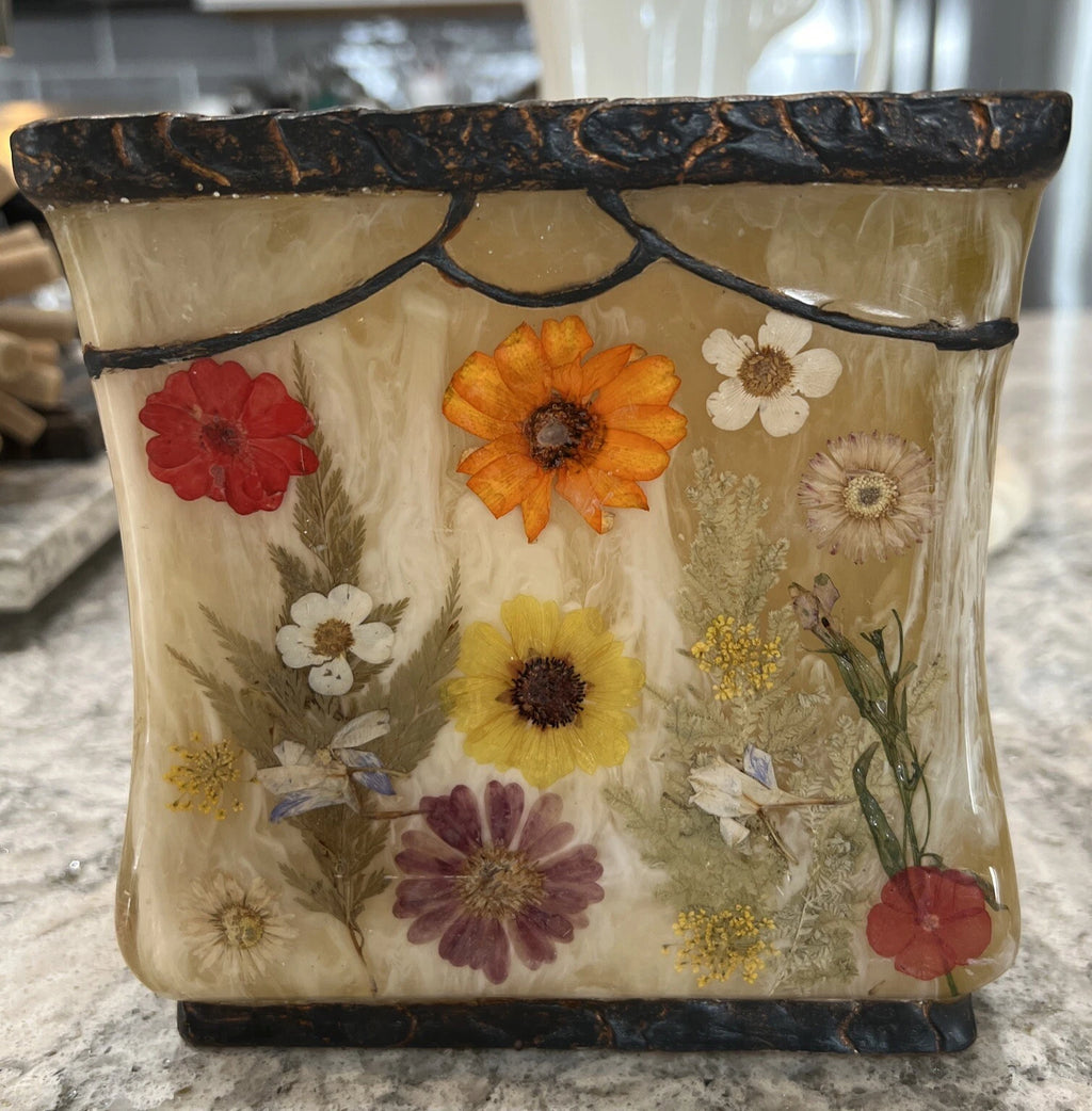 Acrylic Tissue Box Cover Holder Floral By India Ink Multi Color | eBay