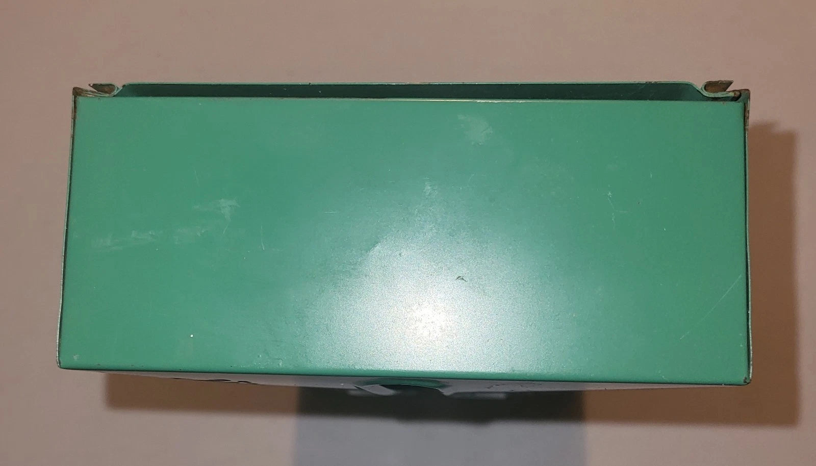 Vintage Hand Painted Floral Metal Tissue Box Cover | eBay