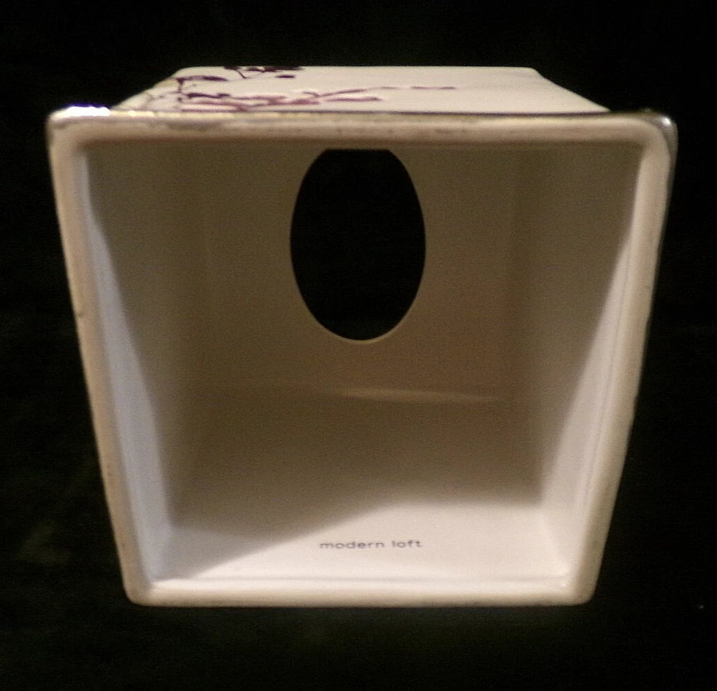 MODERN LOFT SATIN GLAZED CERAMIC/PORCELAIN TISSUE BOX COVER | eBay