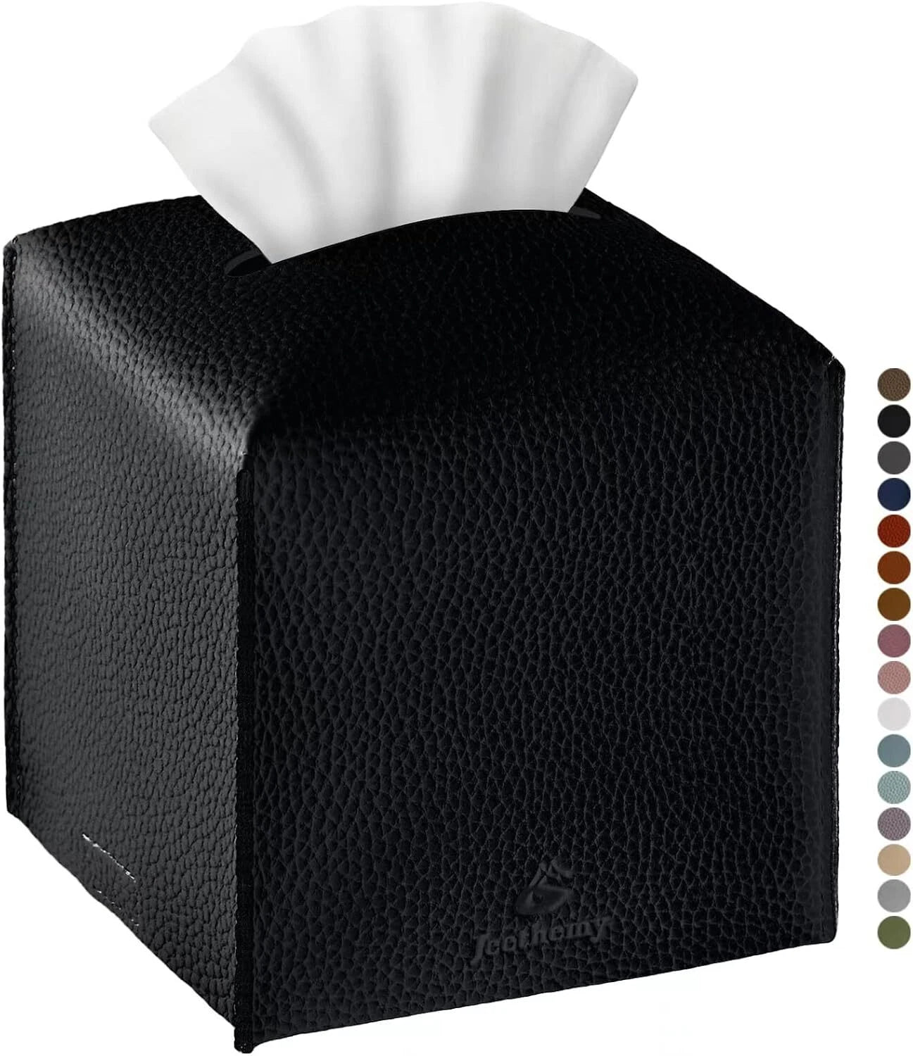 PU Leather Tissue Box Covers – Modern Square Holders for Home, Office & Bathroom | eBay