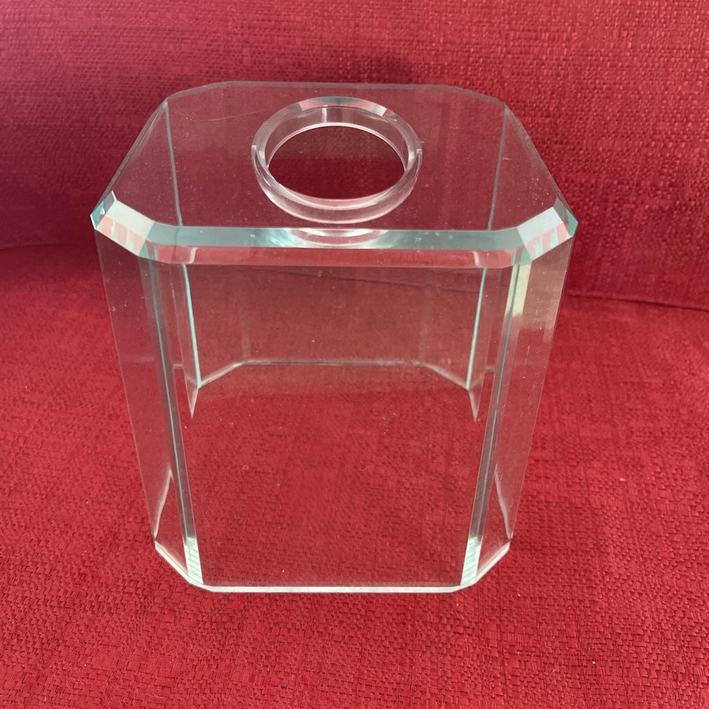 Lucite Plastic Acrylic Tissue Box Holder Square Cube EUC | eBay