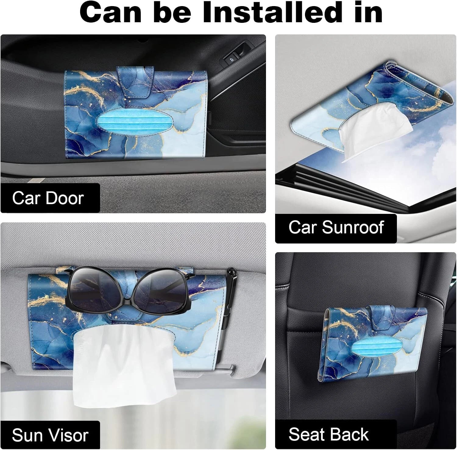 Car Visor Tissue Holder, Sun Visor Napkin Holder, Mask Holder for Car Truck SUV | eBay