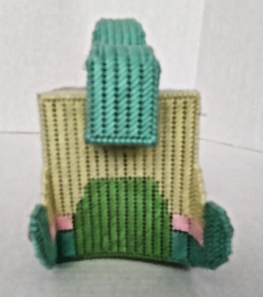 Vintage Rocking Horse Tissue Box Holder Cover Plastic Canvas Baby Nursery 1980's | eBay