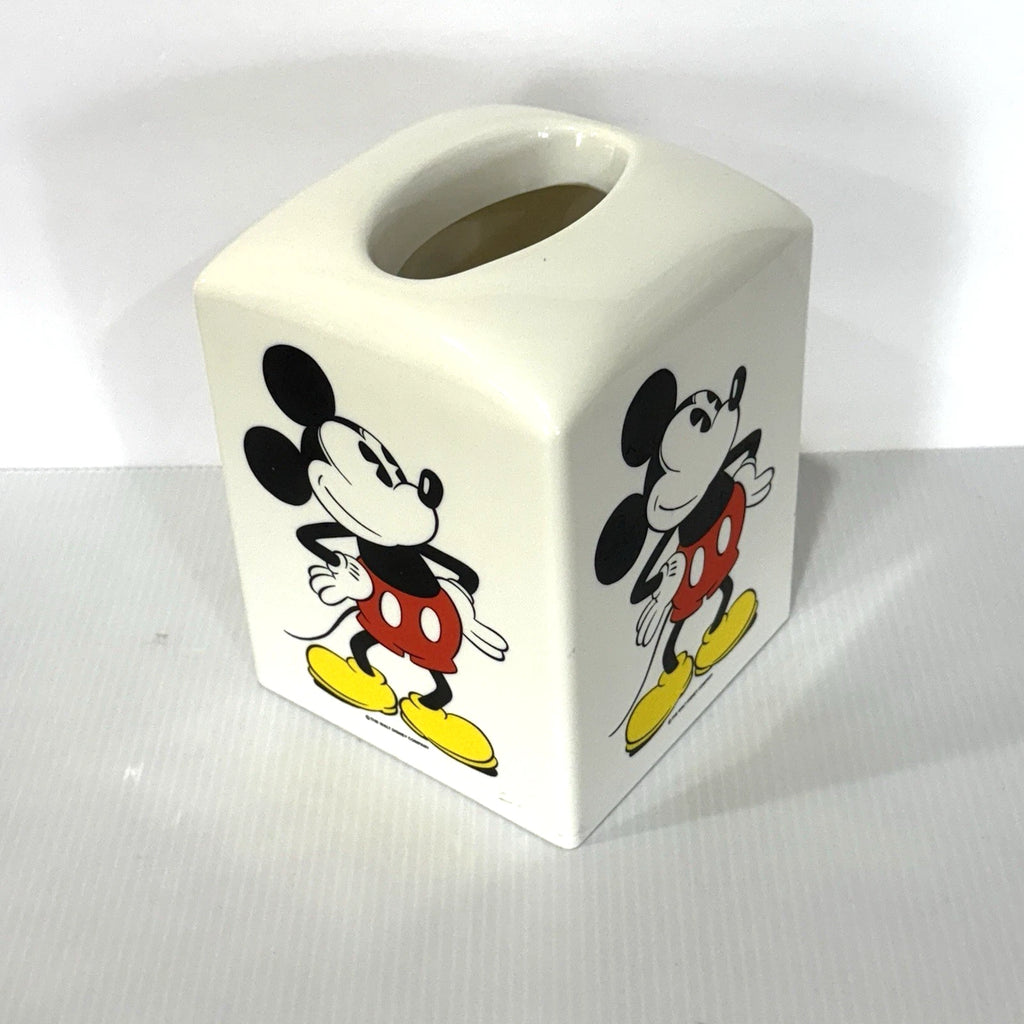 Vintage Walt Disney Classic Mickey Mouse Tissue Box Cover Holder Square Plastic | eBay