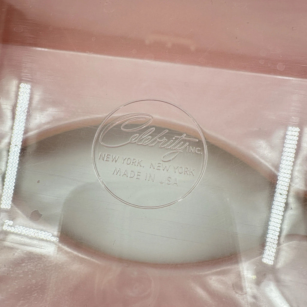 Vintage MCM Celebrity Pink Starburst Tissue Box Holder Acrylic Lucite Plastic | eBay