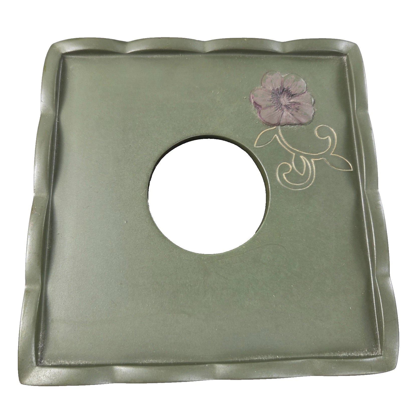 Floral Embossed Wood Tissue Box Cover | eBay