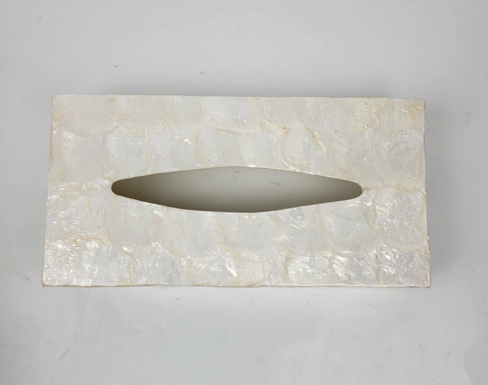 Natural Capiz Shell Rectangular Tissue Box Holder Cover 12.25" x 5.75" x 2.75" | eBay
