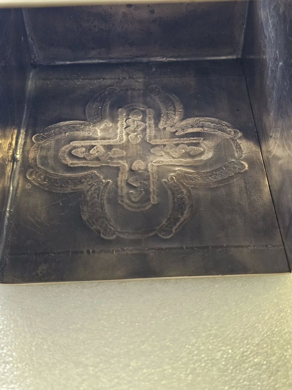 J Alexander Rustic Silver Tissue Box Cover | eBay