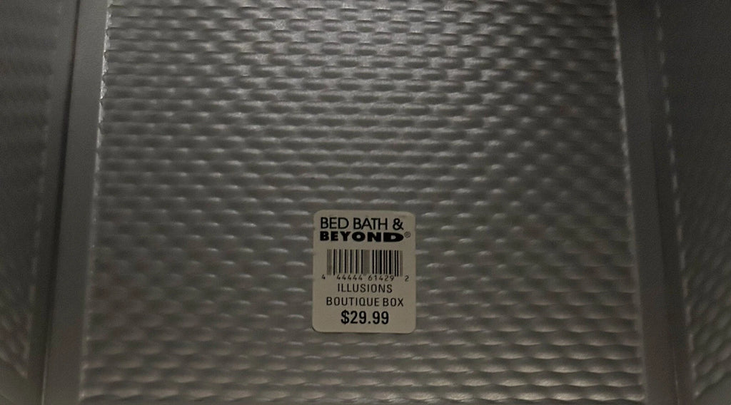 Metal Tissue Box Cover Holder Square Silver and Gold Tone Illusions Boutique ￼￼ | eBay