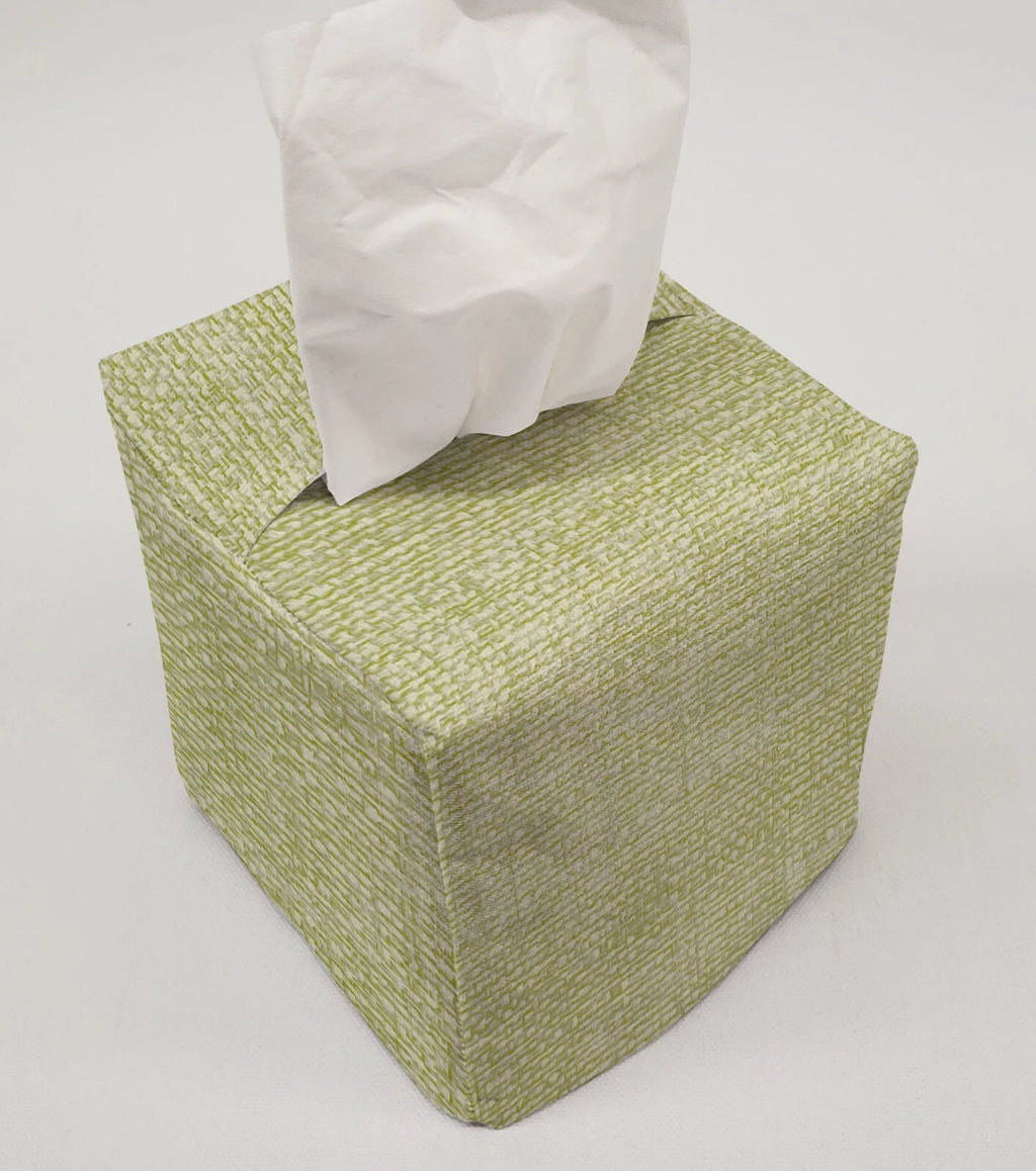 Faux Burlap Tissue Box Cover (8 Colors Available) | eBay