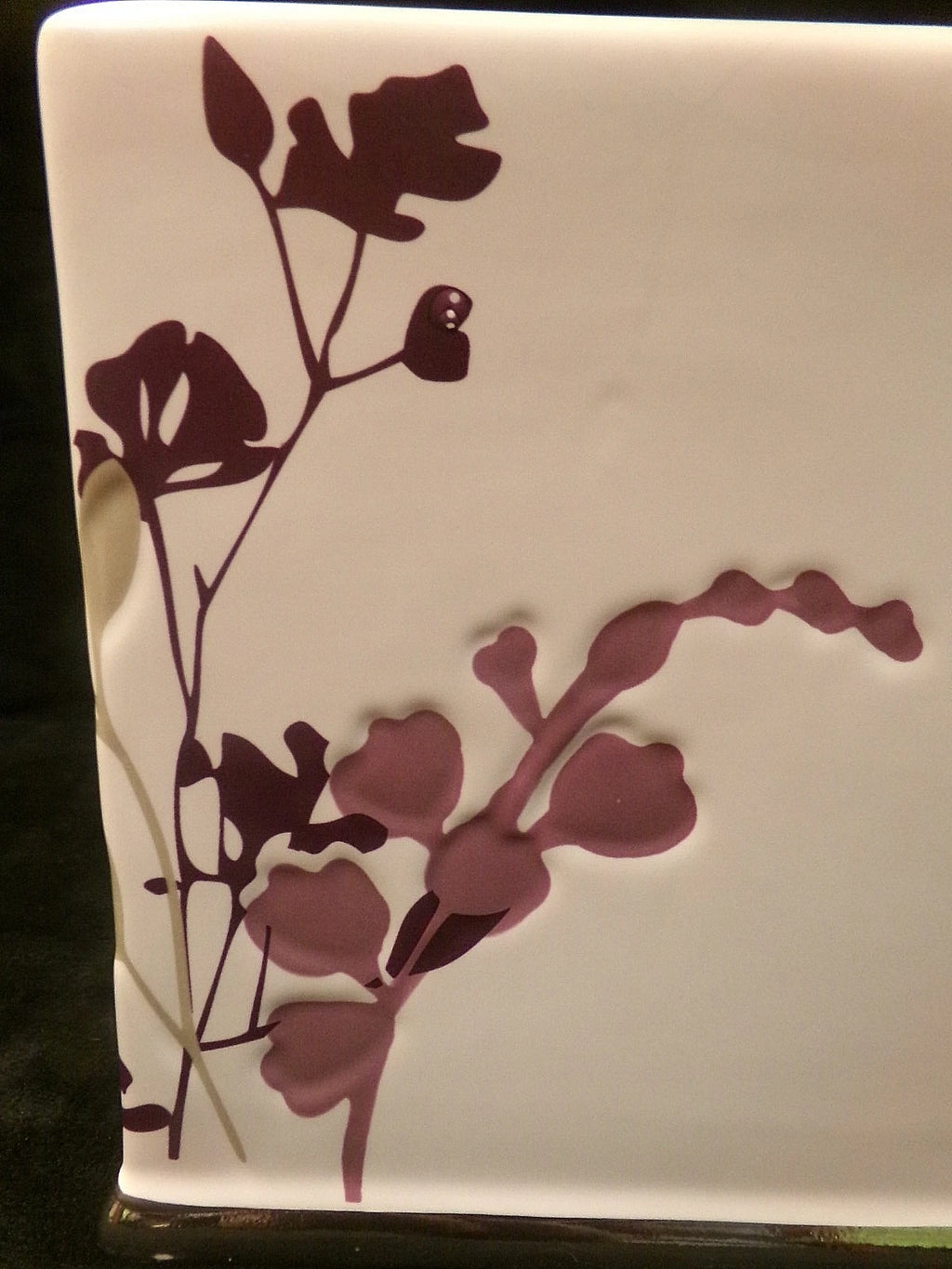 MODERN LOFT SATIN GLAZED CERAMIC/PORCELAIN TISSUE BOX COVER | eBay