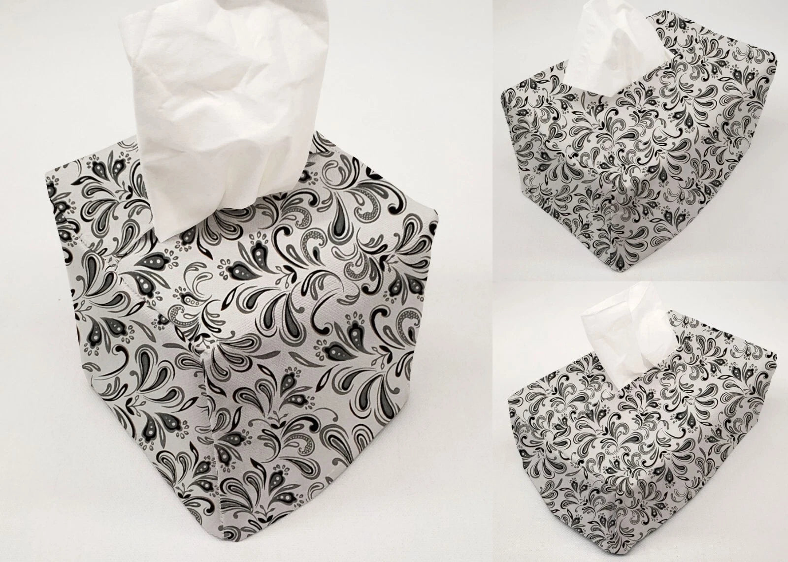 Paisley Tissue Box Cover (4 Colors Available) | eBay
