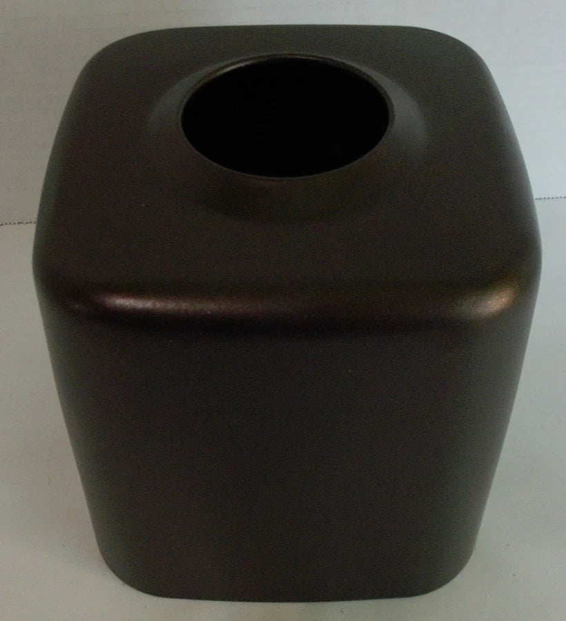 Rubbed Bronze Colored Metal Tissue Cover Holder Box Bathroom Powder Room Decor | eBay