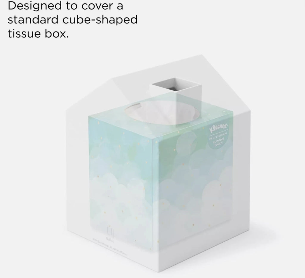 2 Casa Tissue Box Covers - Adorable Farm House Shaped Square Tissue Box Holders | eBay