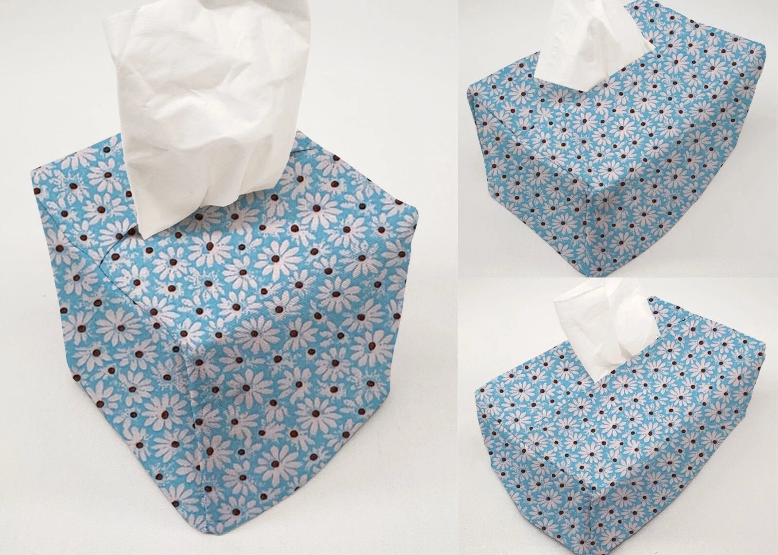 Crazy for Daisies Tissue Box Cover | eBay