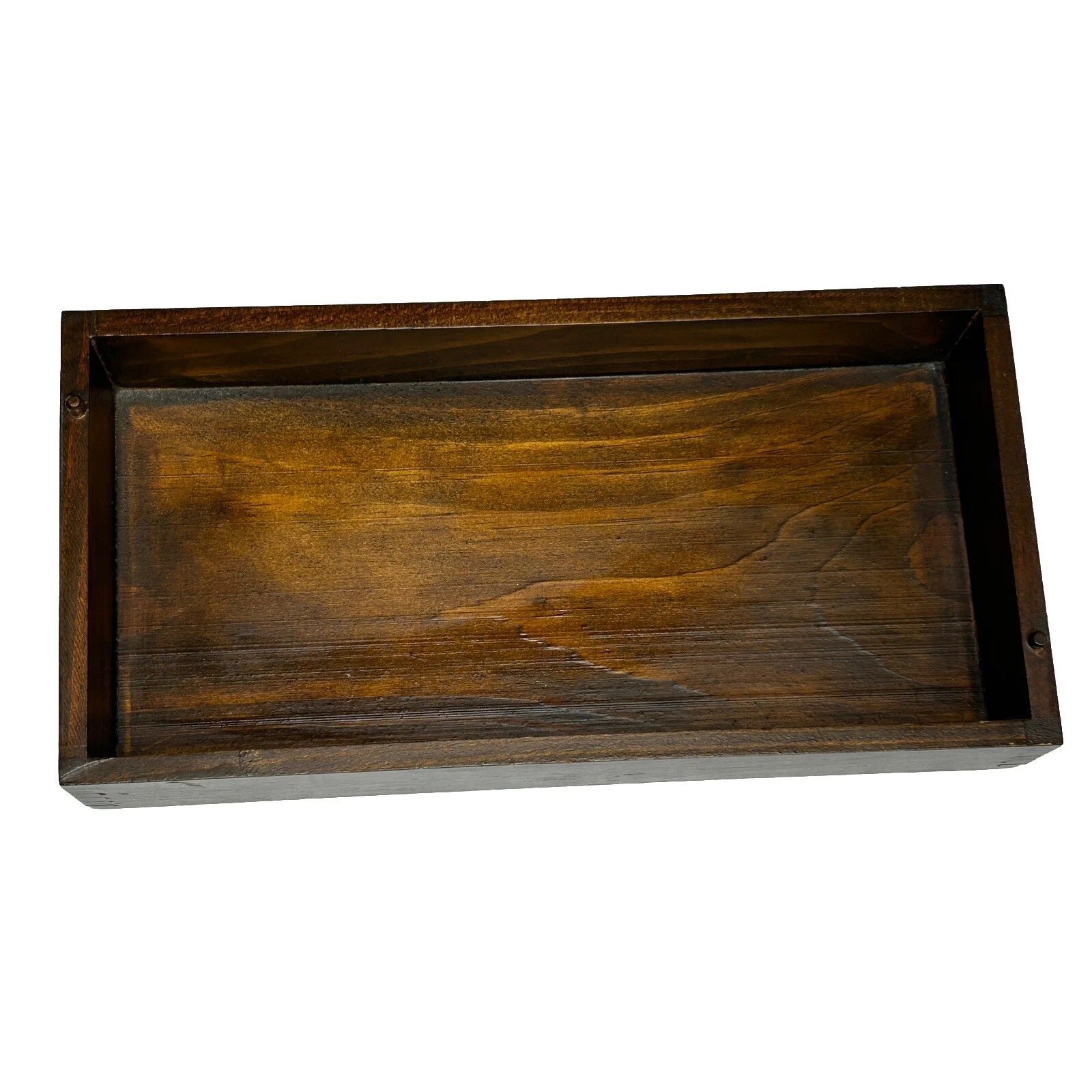 Vintage Wood Tissue Box Holder Hand Painted Fruit Design MCM Decor Dryer Sheets | eBay