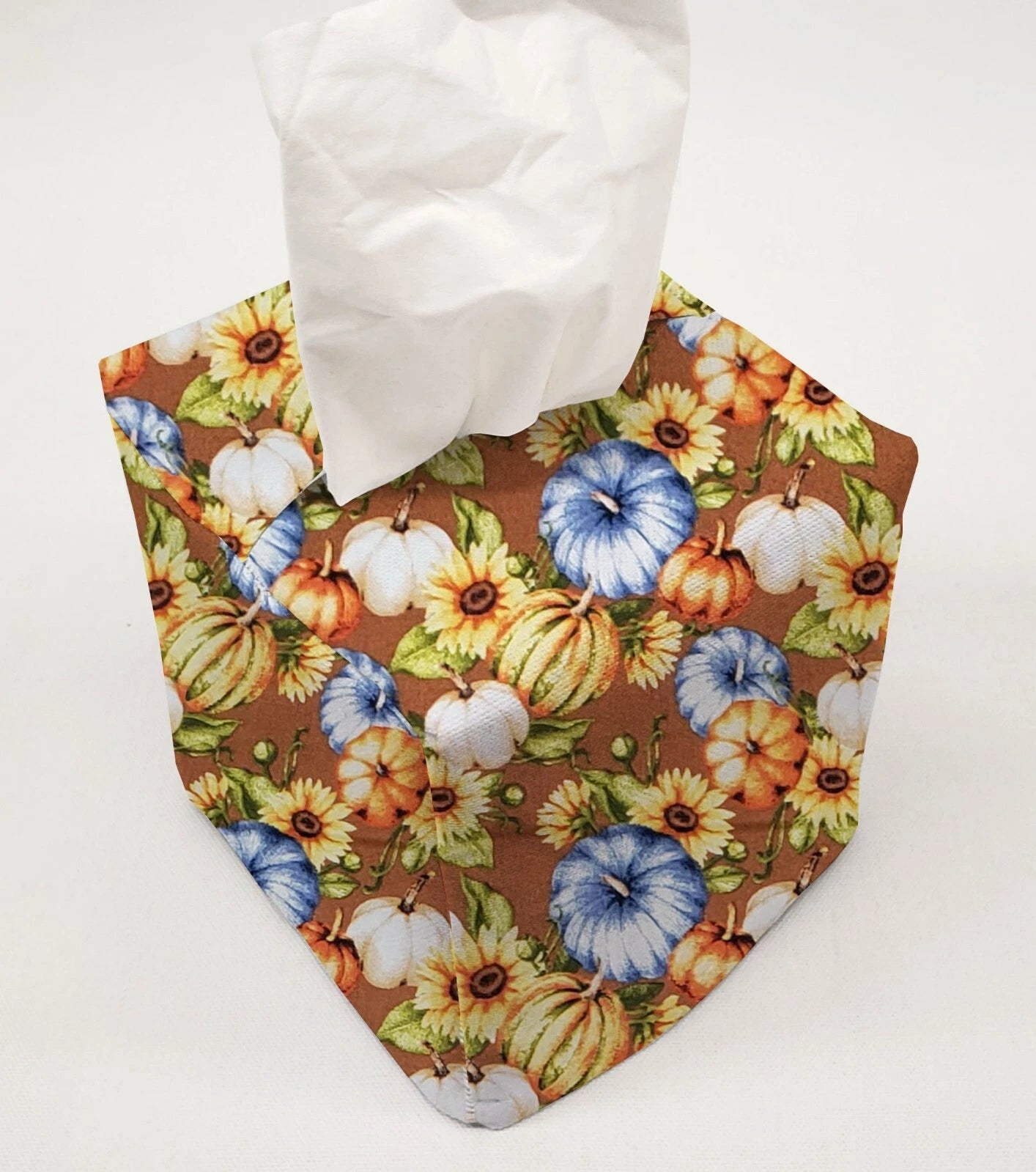 Fall Harvest Tissue Box Cover (4 Colors Available) | eBay