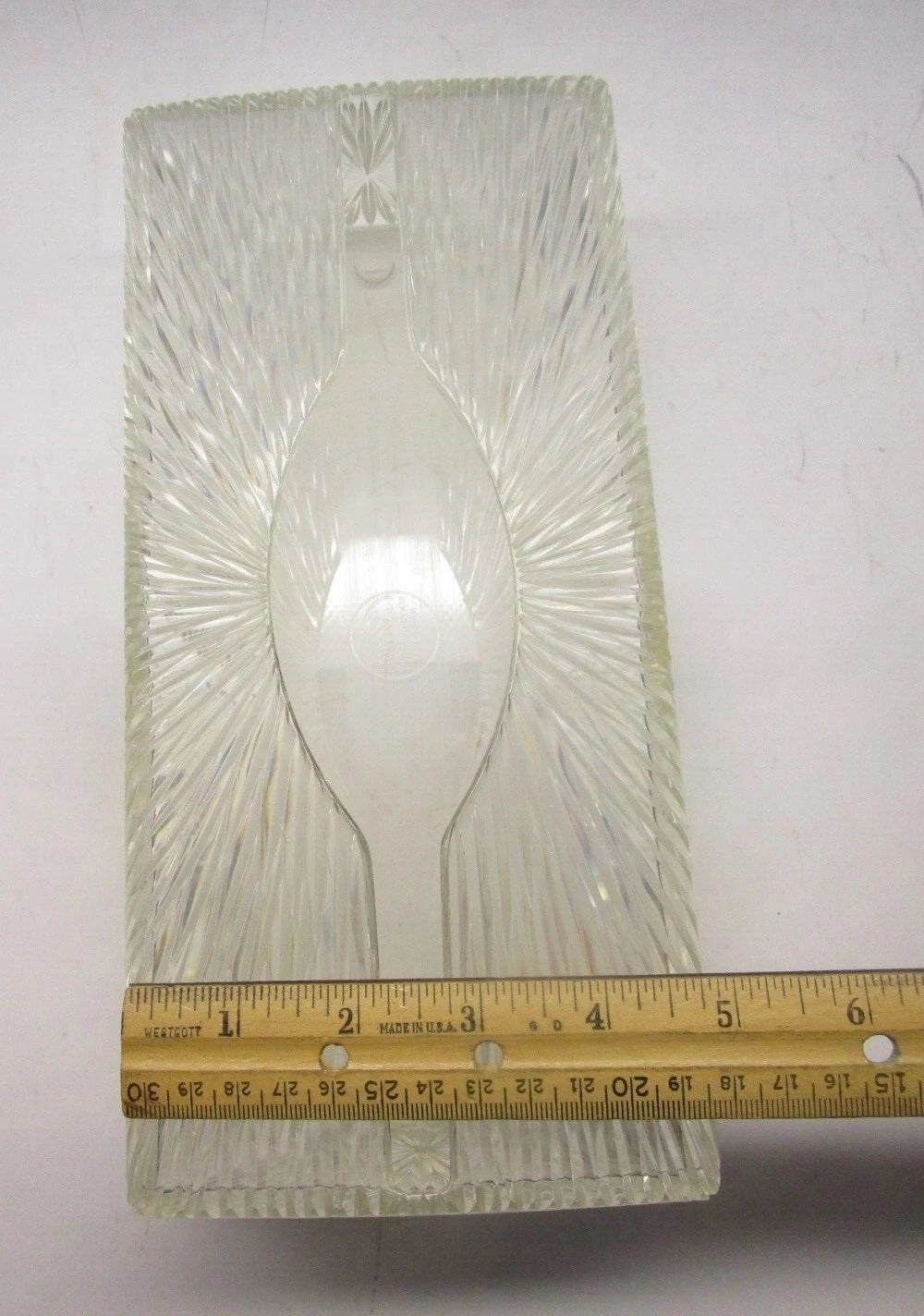 Vintage 60s Celebrity Tissue Box Holder Starburst Acrylic Lucite Plastic | eBay