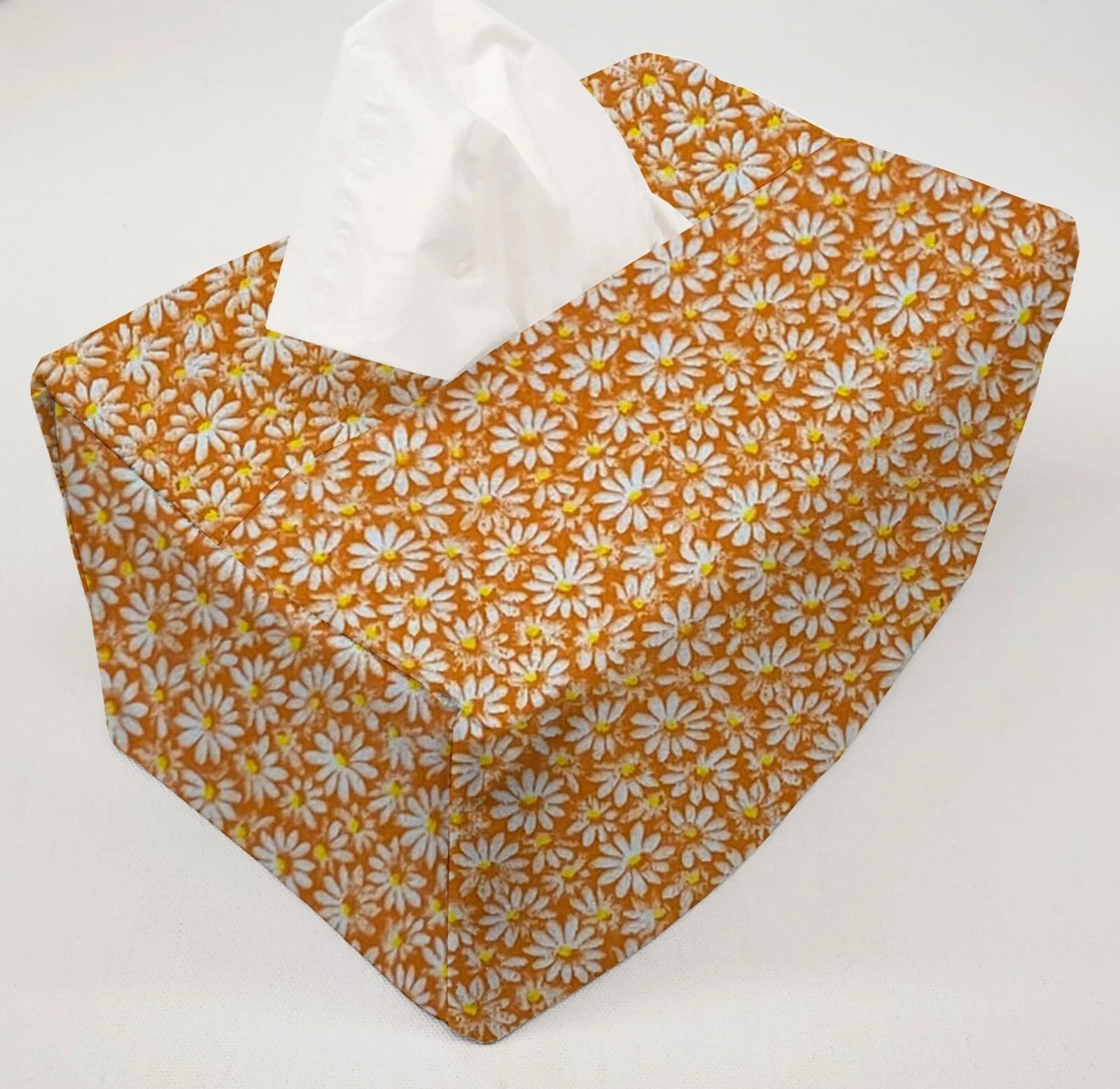 Crazy for Daisies Tissue Box Cover | eBay