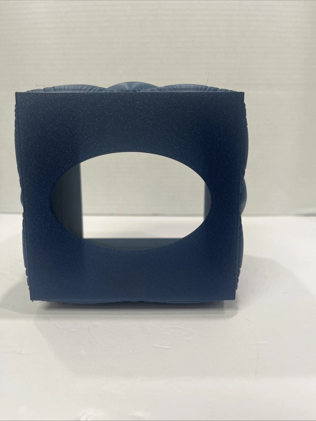 Tissue Box cover Holder Case Square Hard - Dark Blue + Tissue | eBay
