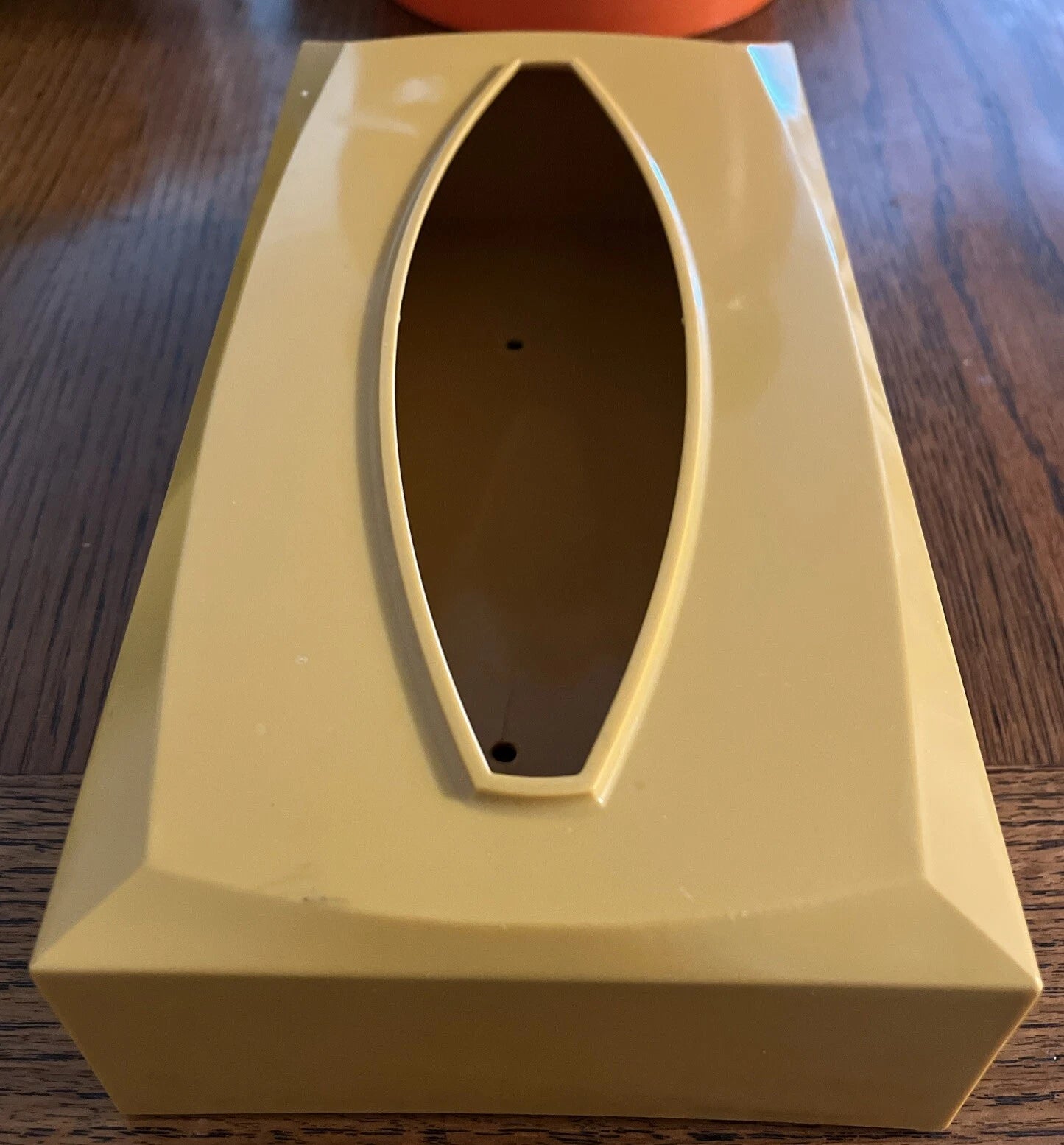 Vintage Gold Tissue Box Holder with Greek Key Pattern Plastic MCM | eBay