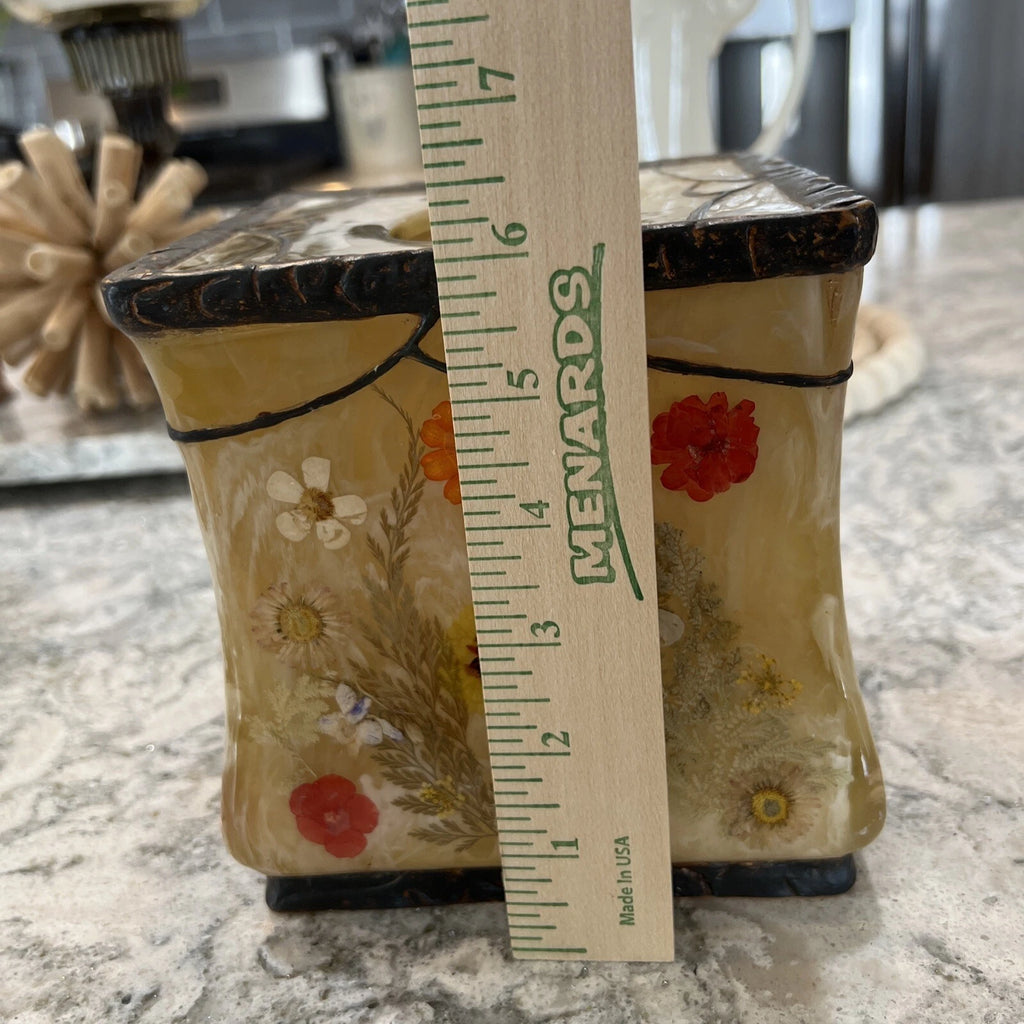 Acrylic Tissue Box Cover Holder Floral By India Ink Multi Color | eBay