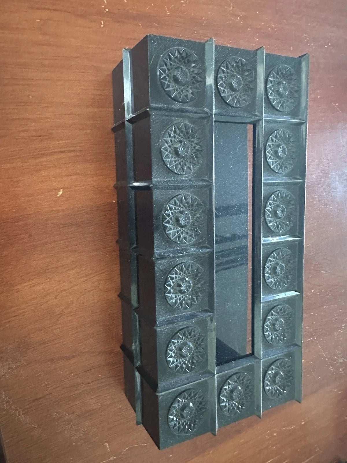 Vintage Art Deco Tissue Box Cover Black Vanity Bathroom Decor MidCentury | eBay