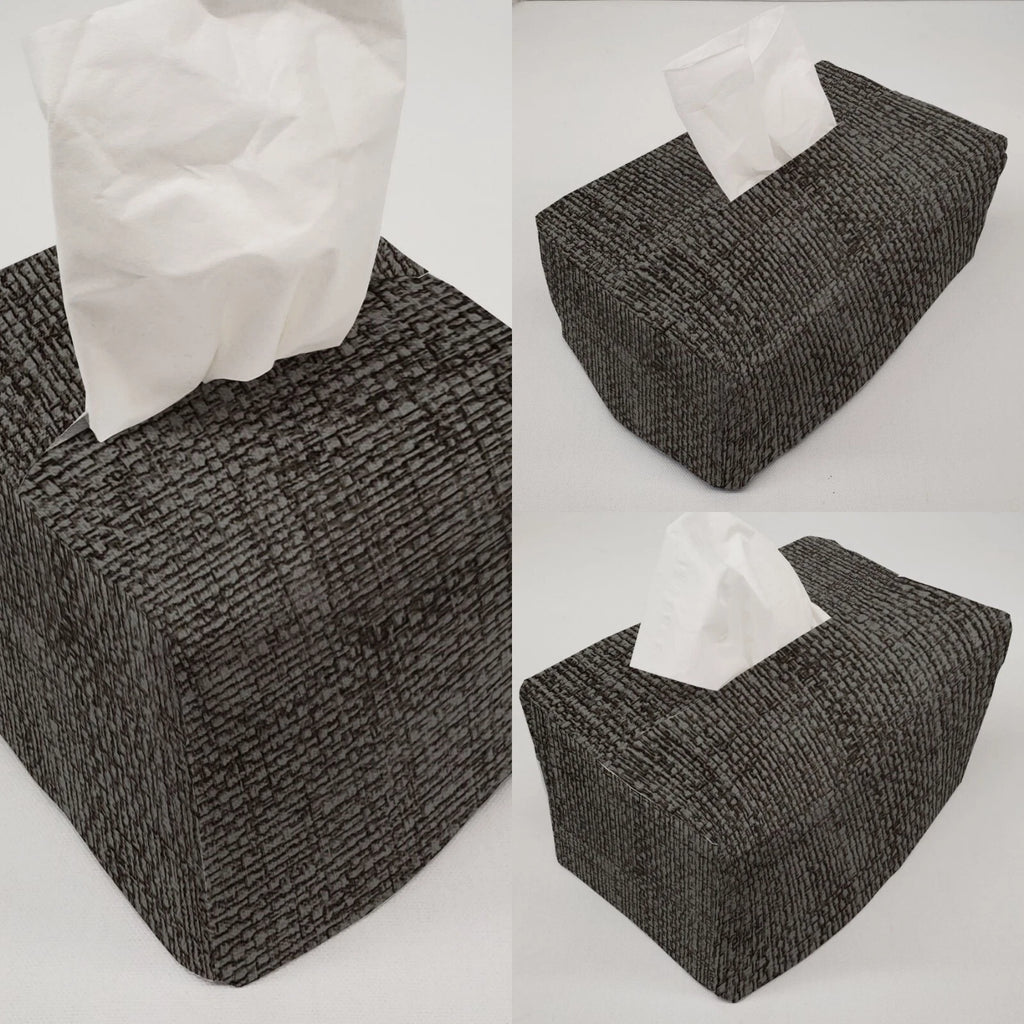 Faux Burlap Tissue Box Cover (8 Colors Available) | eBay