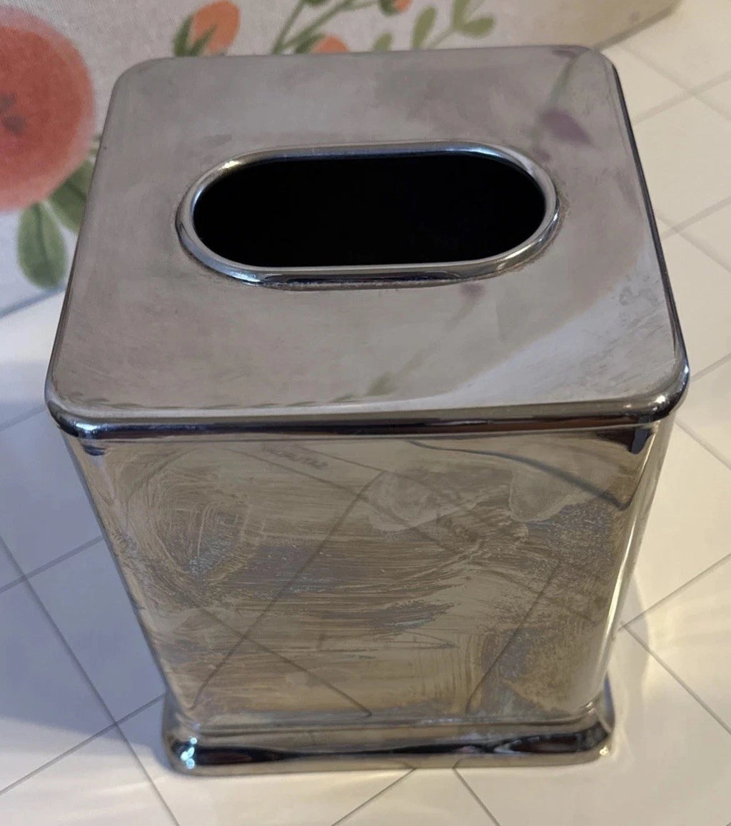 Potery Barn Tissue Box Cover | eBay