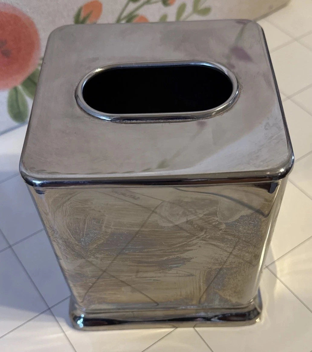 Potery Barn Tissue Box Cover | eBay