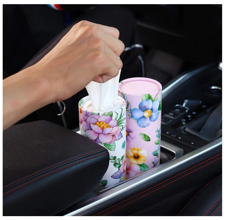 Car Tissue Holder with Facial Tissue Bulk4 PK Tissue Tubes for Car original $15 | eBay