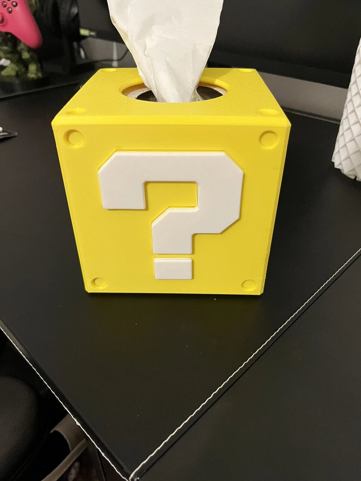 Mario Block Tissue Box Cover | eBay