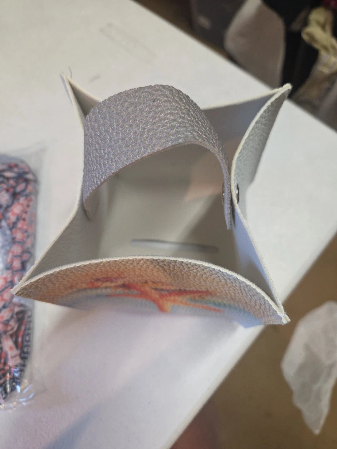 Square Tissue Cover Beach Nautical Square Starfish Shells Ocean Texture Design | eBay