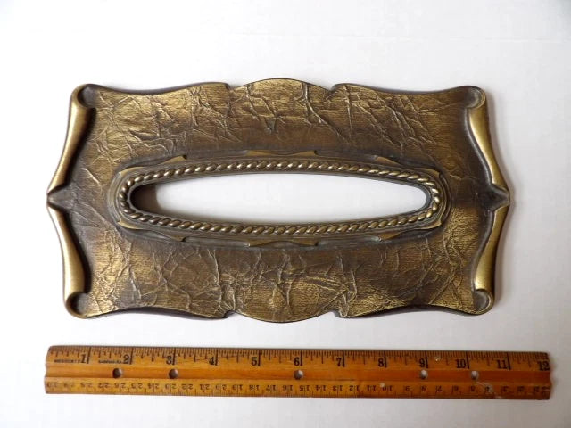 Vintage Amerock Carriage House Tissue Kleenex Box Top Holder Cover Top | eBay